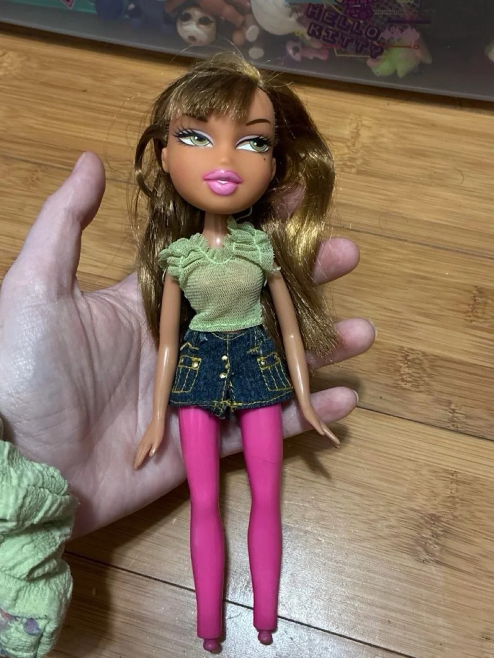Bratz Fashion Doll in Pink and Denim Outfit